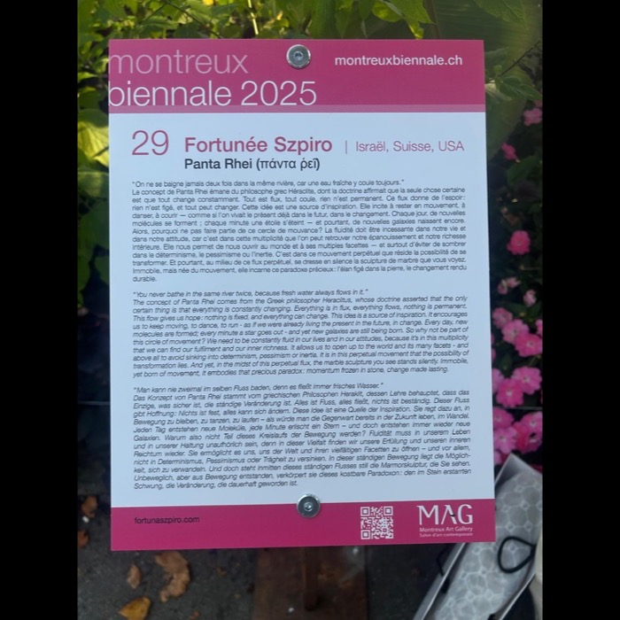 Panta Rhei sculpture